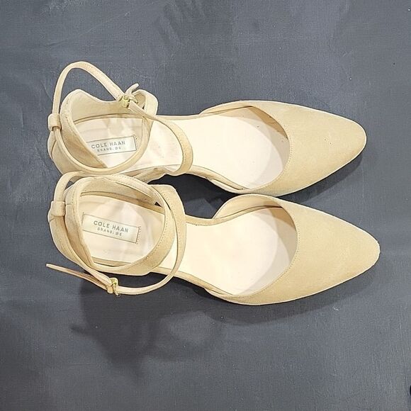 BRAND NEW COLE HAAN D'ORSAY WEDGE SANDALS - Picture 7 of 14